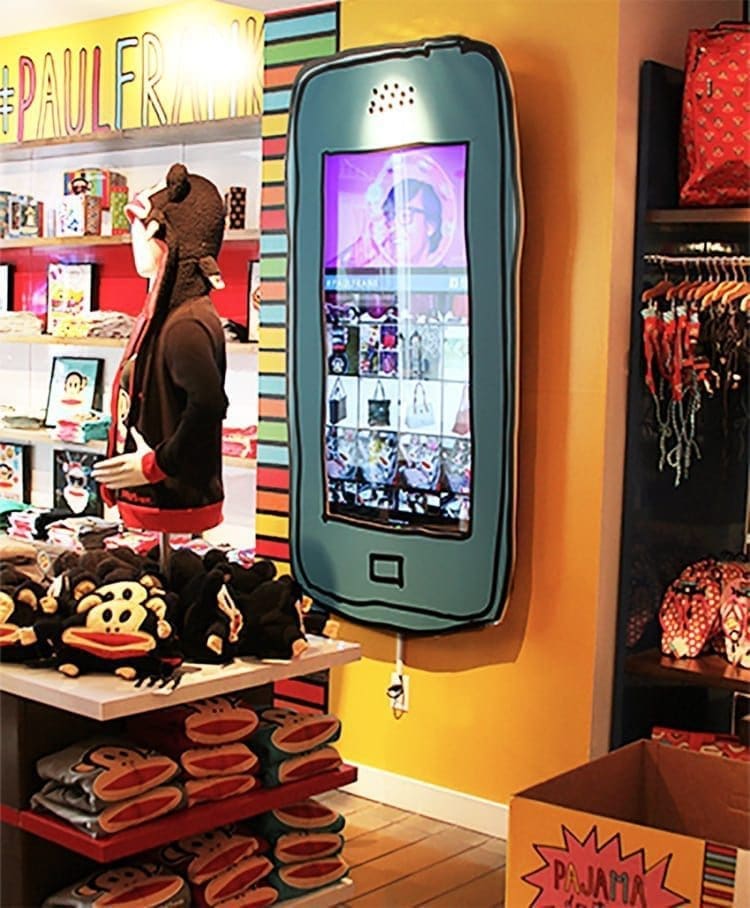 retail pop-up digital signage rental