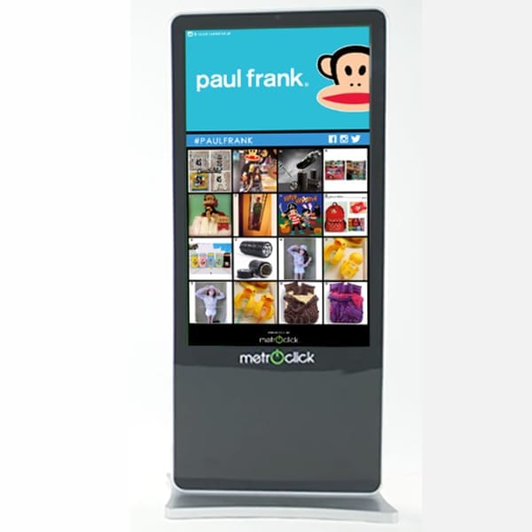 metroclick portable kiosk touch screen 1