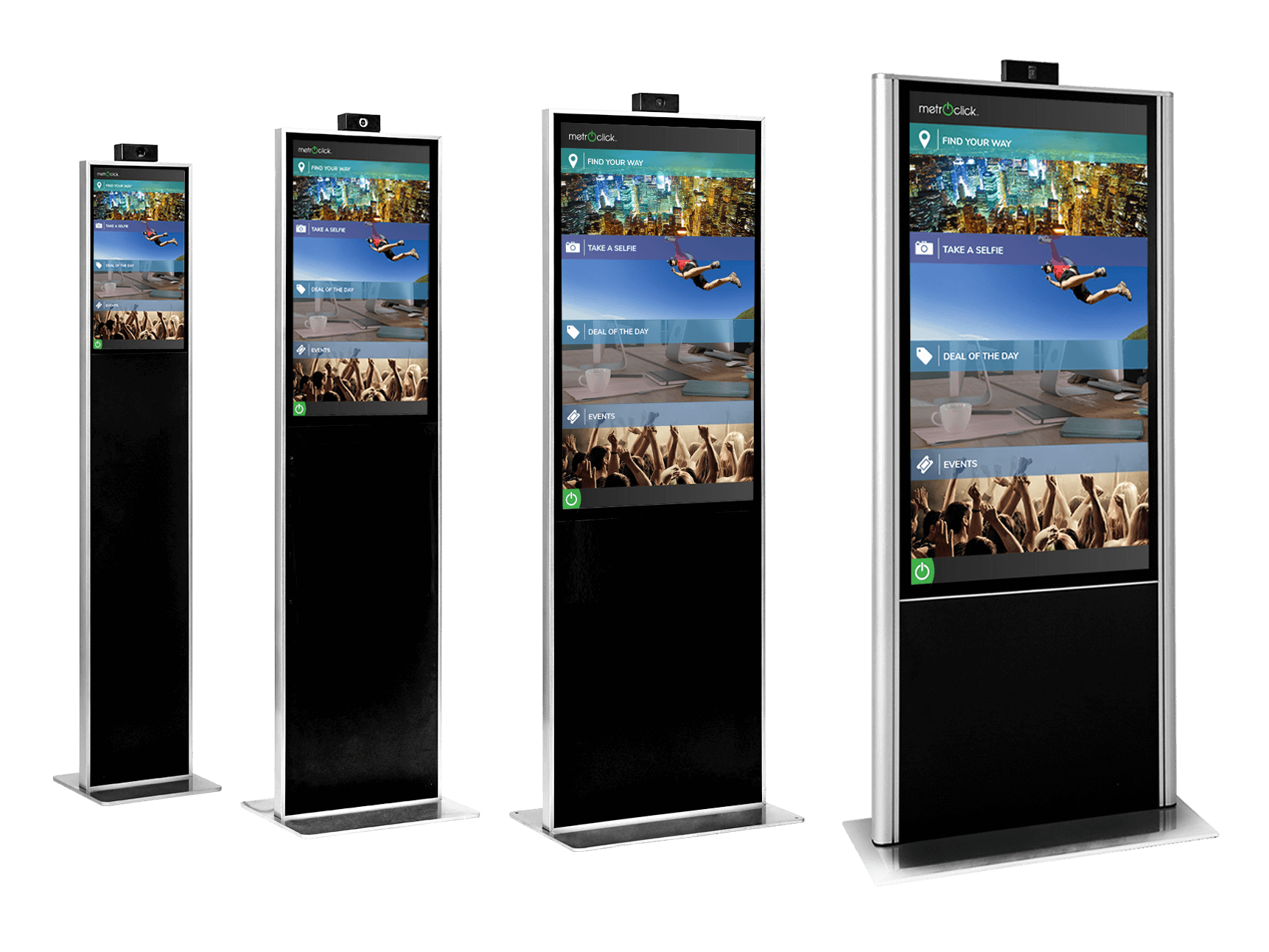 How Your Business Might Use a MetroClick Kiosk With a Double Screen