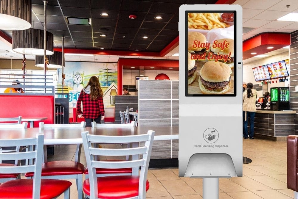 sanitizing-fastfood metroclick-hospitality-interactive-digital-concierge-systems