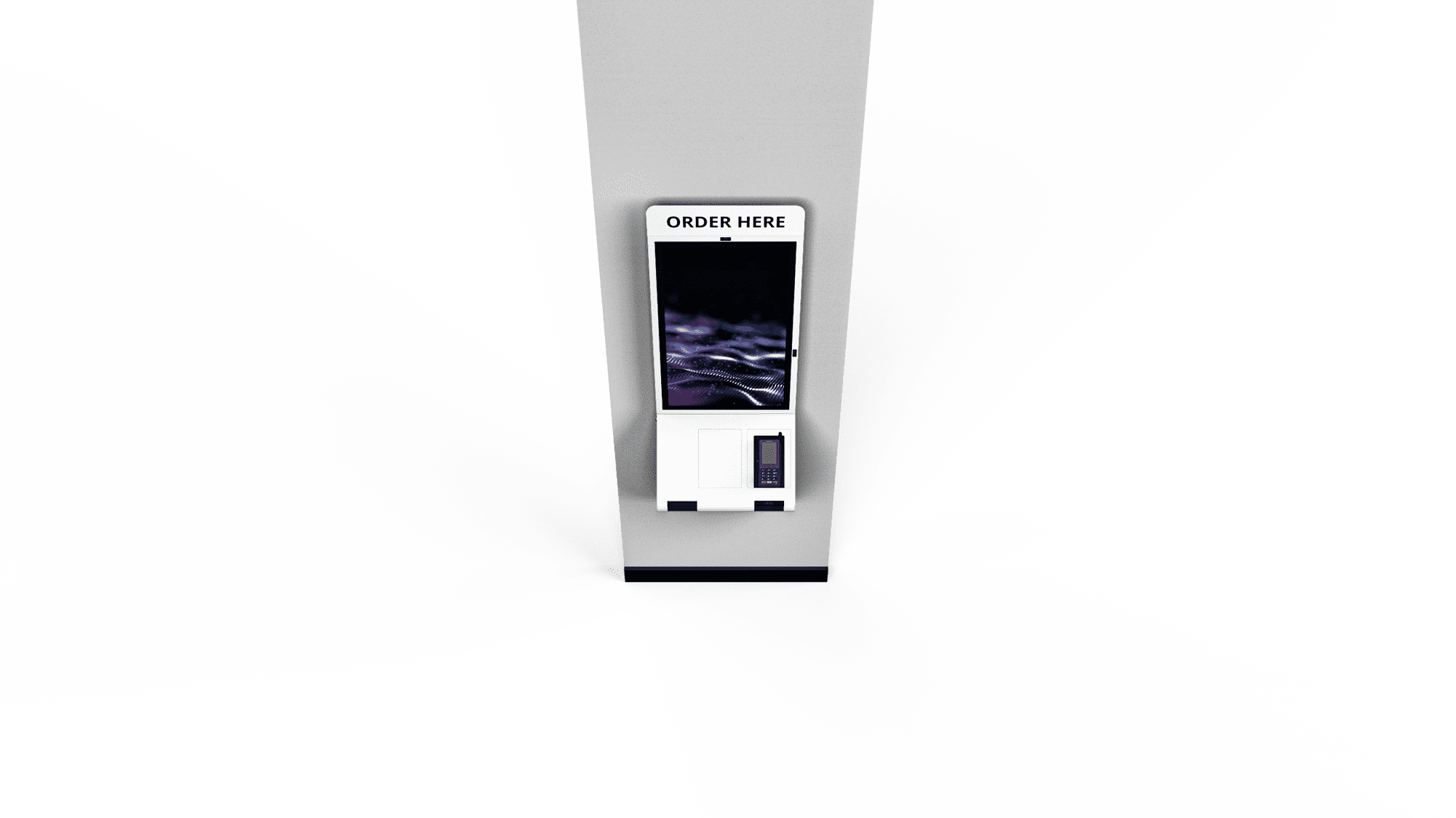 wall mounted indoor digital signage panel