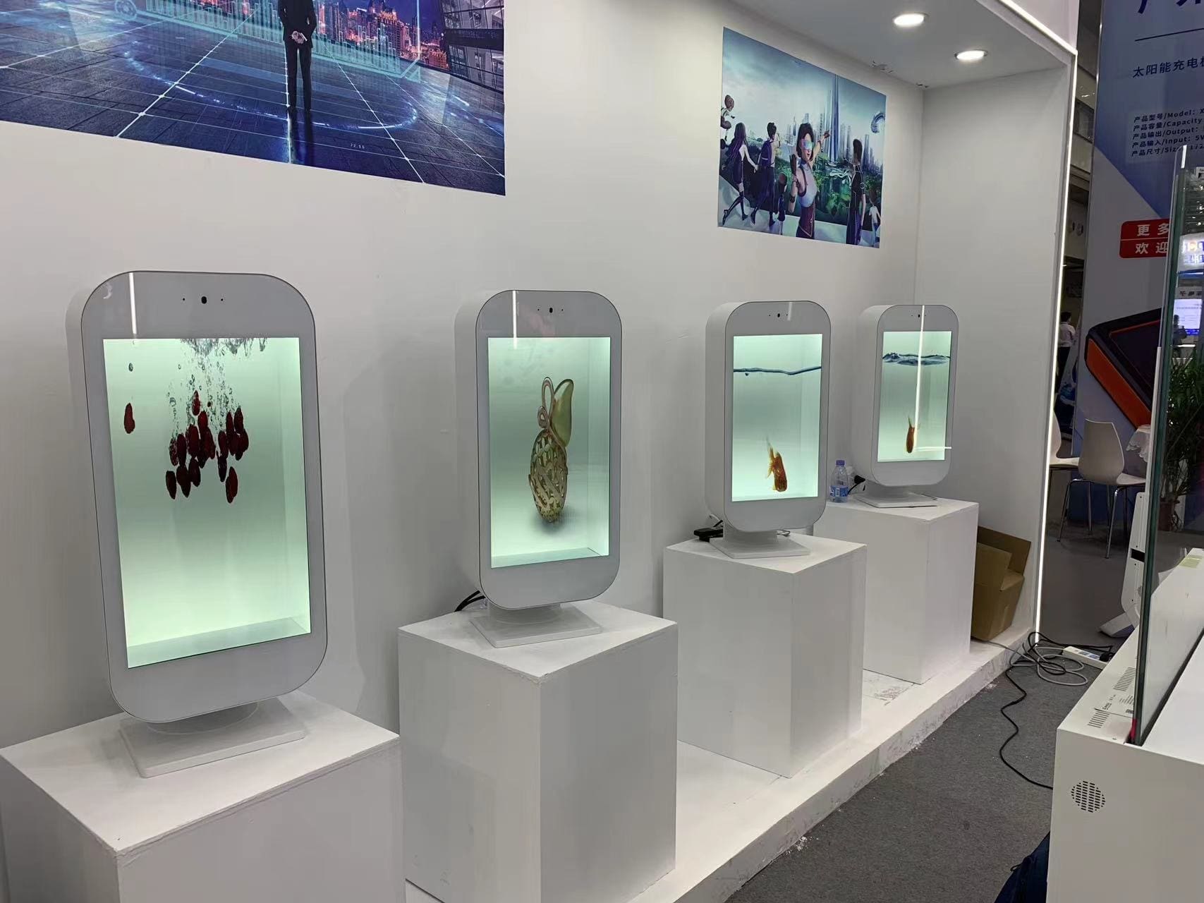 21.5inch Transparent Touch Screen Showcase